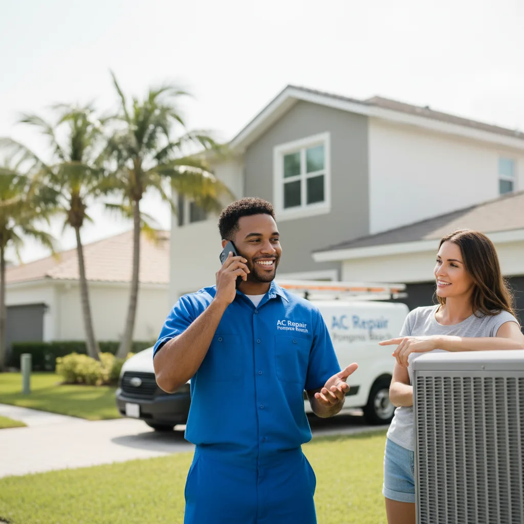 AC Repair Pompano Beach customer support in Luck